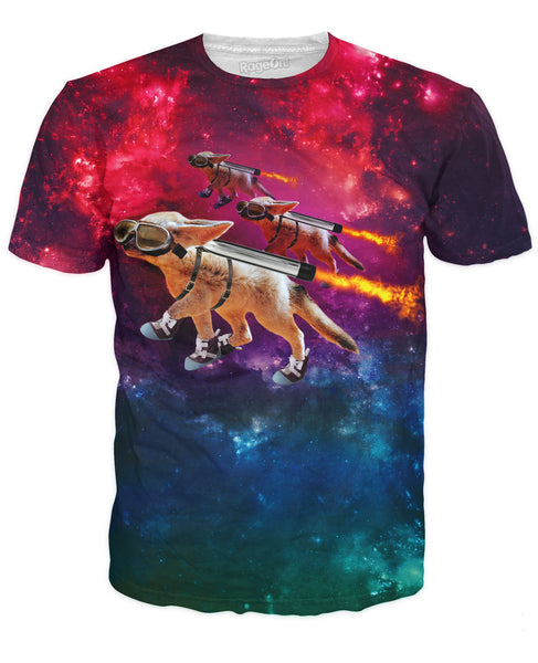 Pocket Rocket Space Foxes T-Shirt