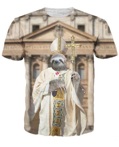 Sloth Pope T-Shirt