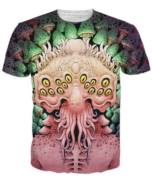 Multi Dimensional Mushrooms T-Shirt