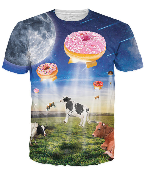 Milky UFO Donuts T-Shirt