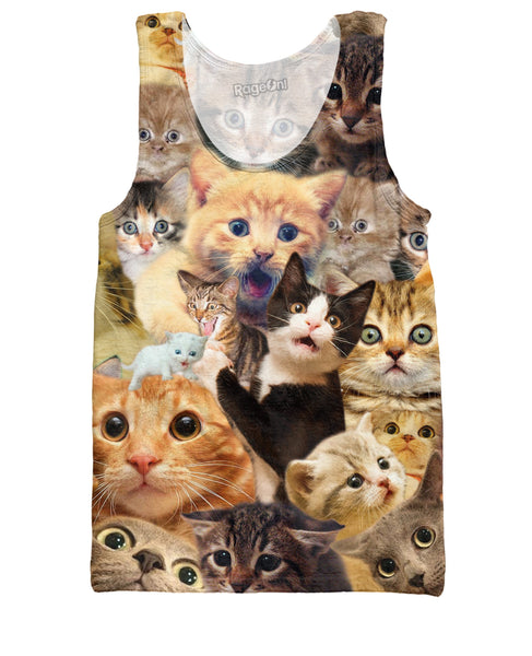 Surprised Cats Tank Top
