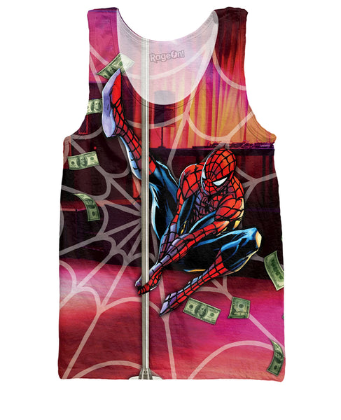Stripper Spiderman Tank Top