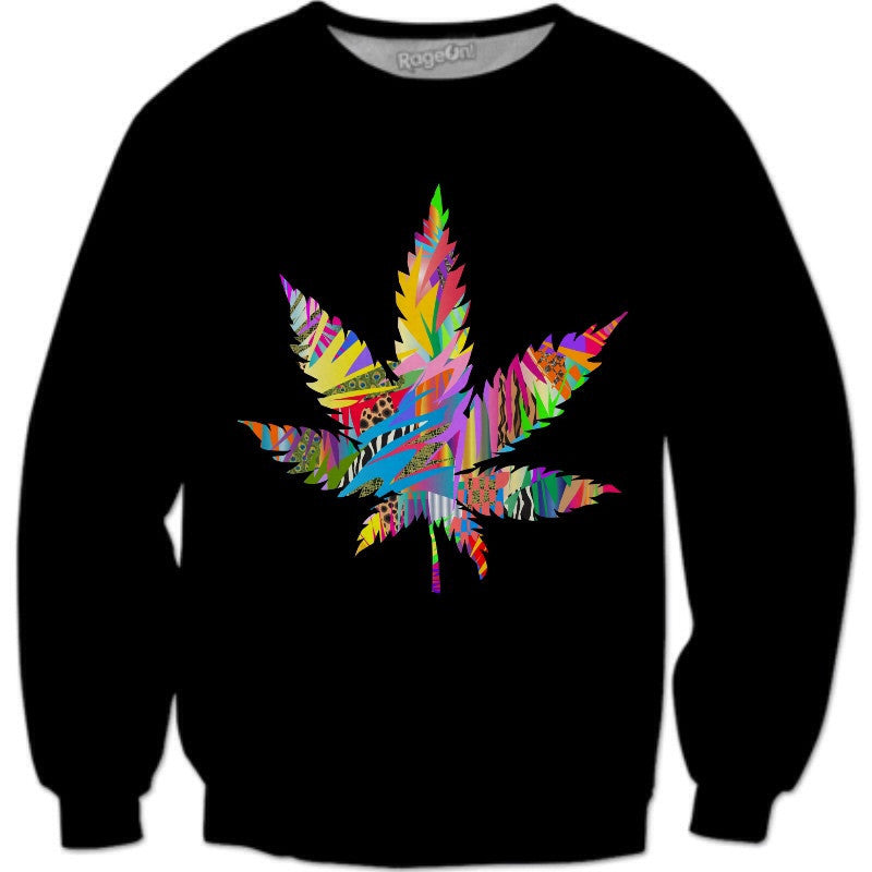 420 Multi Color Leaf Sweatshirt