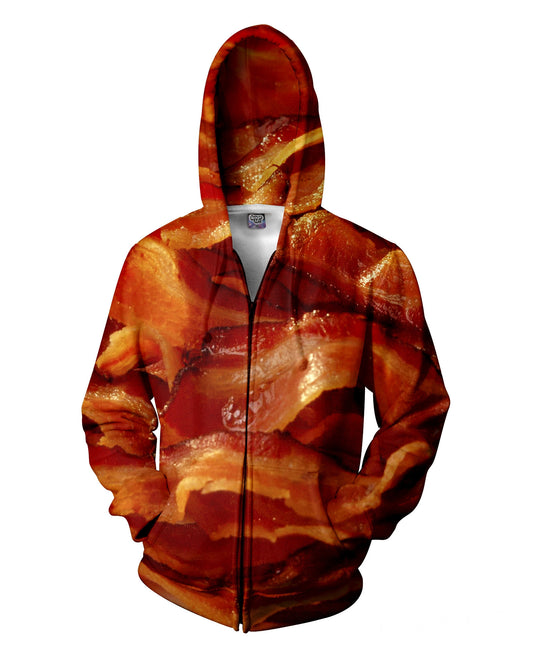 Bacon Zip-Up Hoodie