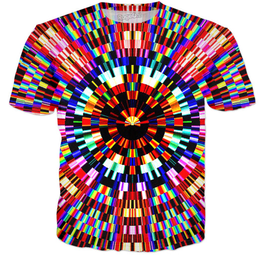 Kaleidoscope Glitch T Shirt T-Shirt