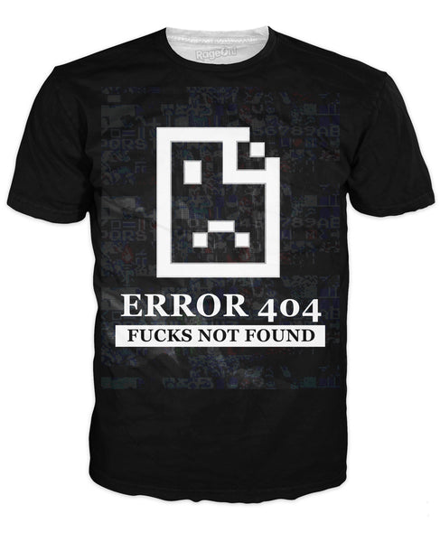 404 Fucks Not Found T-Shirt