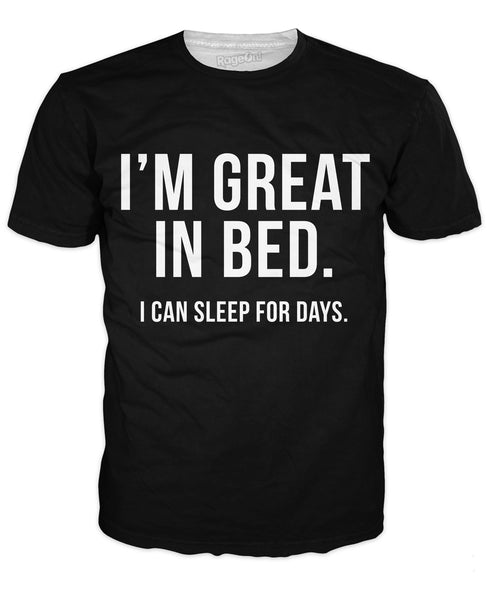 Great in Bed T-Shirt