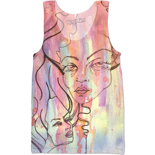 Drowning In Colors Tank Top