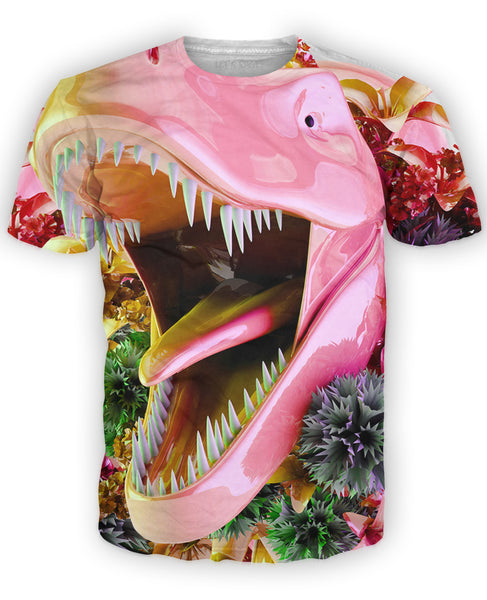 Floral T-Rex T-Shirt