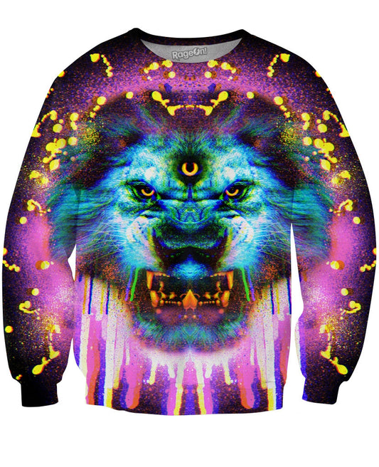 Lion Drippy Crewneck Sweatshirt