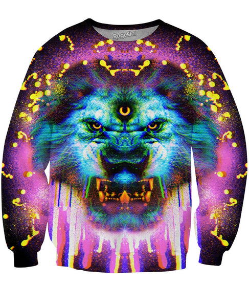 Lion Drippy Crewneck Sweatshirt