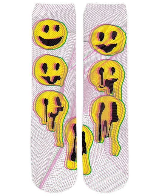 Wax Smile Crew Socks