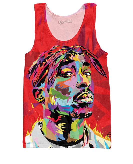 Tupac Shakur California Love 2 Pac Tank Top