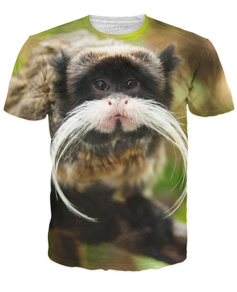 Mustache Monkey T-Shirt