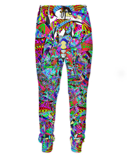 Neon Waffle Monster 12 Joggers