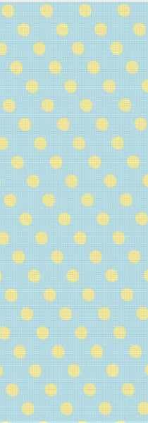 Ruth Fitta Schulz  -  Mint and Yellow Polka Dots -  Baby Pale Colors Yoga Mat