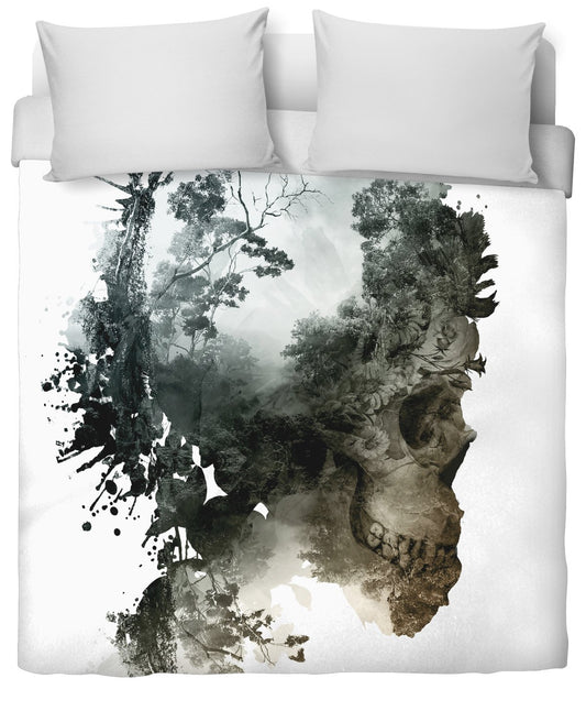 Skull - Metamorphosis Duvet Cover