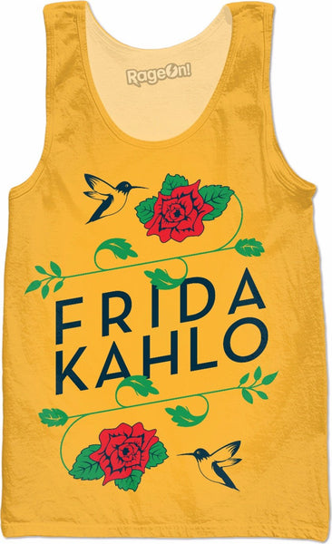 Frida Kahlo Yellow Tank Top