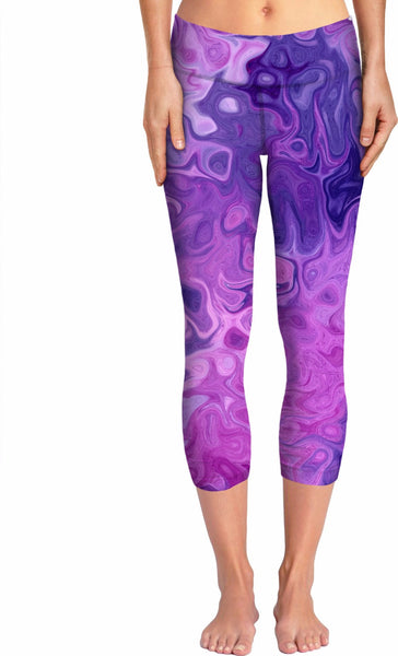 Paint Swirl Yoga Pants