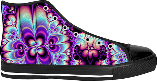 Purple Trip High Top Sneakers Shoes