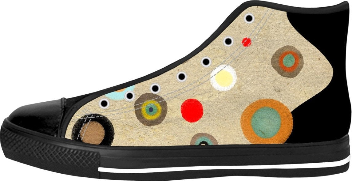 Ruth Fitta Schulz - Circles Abstract Art Shoes