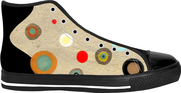 Ruth Fitta Schulz - Circles Abstract Art Shoes