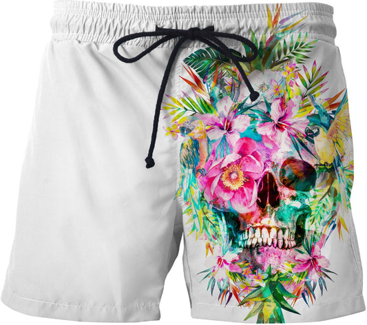 Momento Mori Skull Swim Trunks