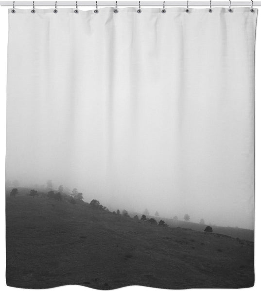 Boulder Mist 5 Shower Curtain