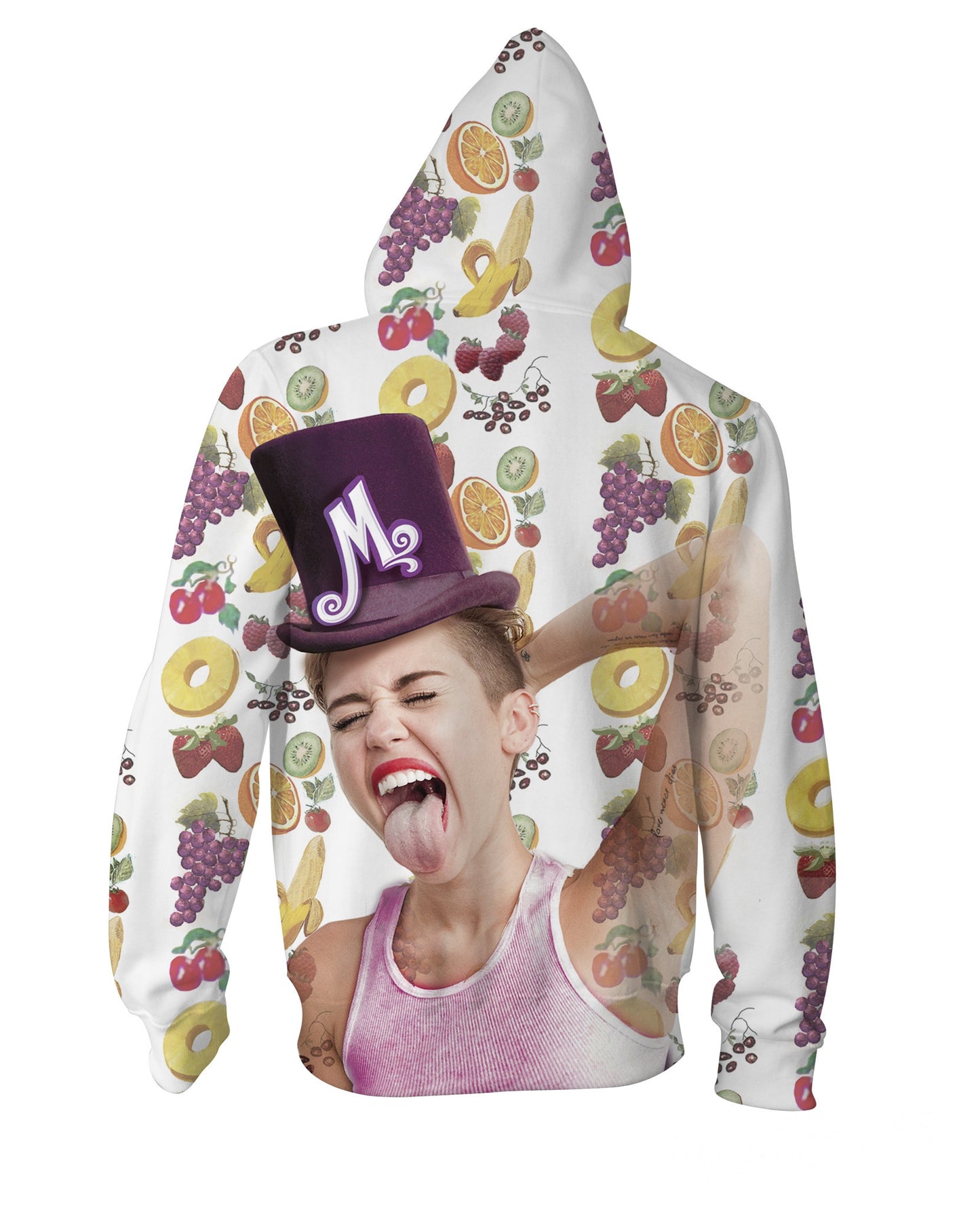 Miley Wonka Zip-Up Hoodie