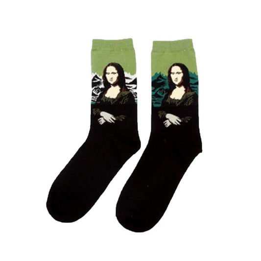 Mona Lisa Crew Socks