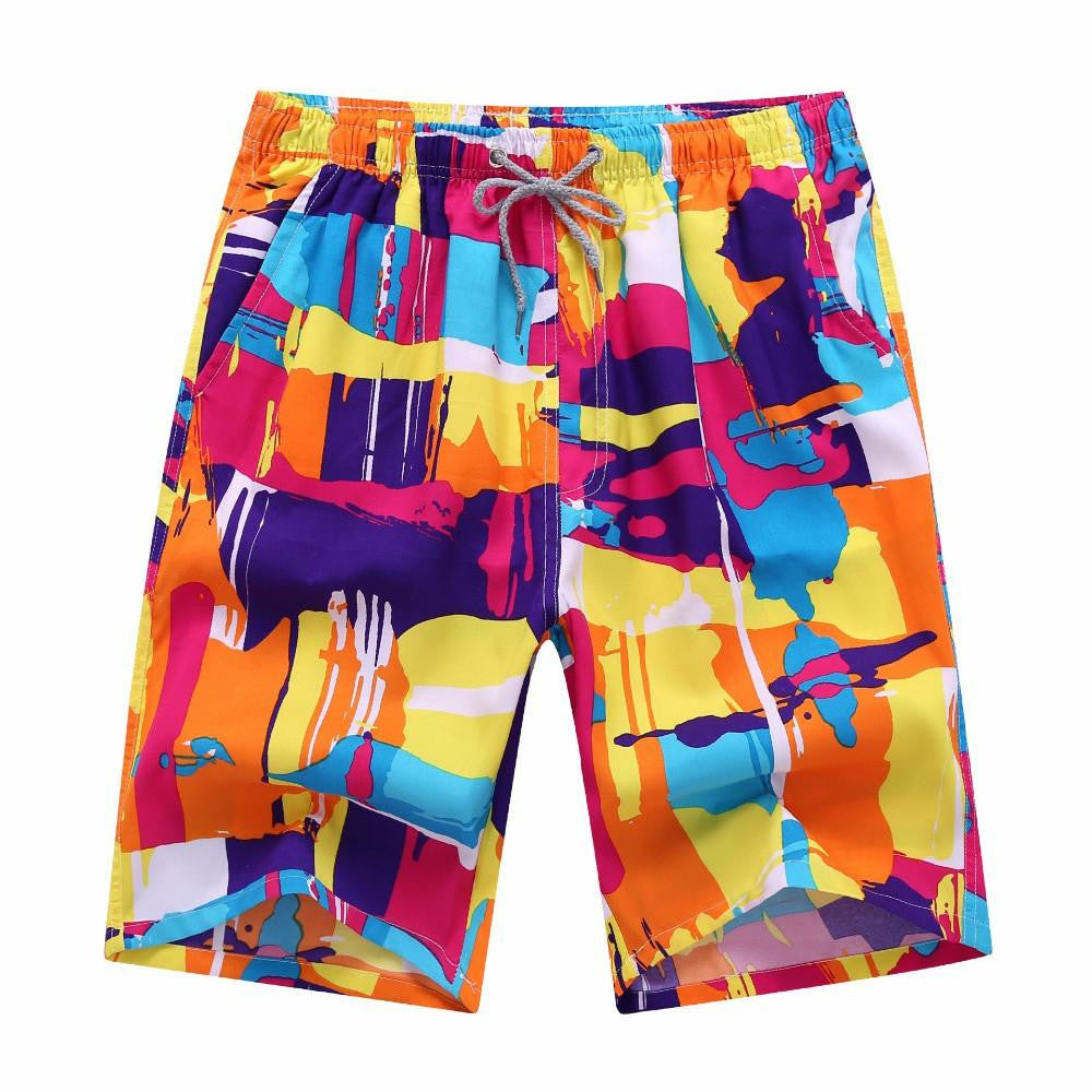 Multi Color Swim Shorts