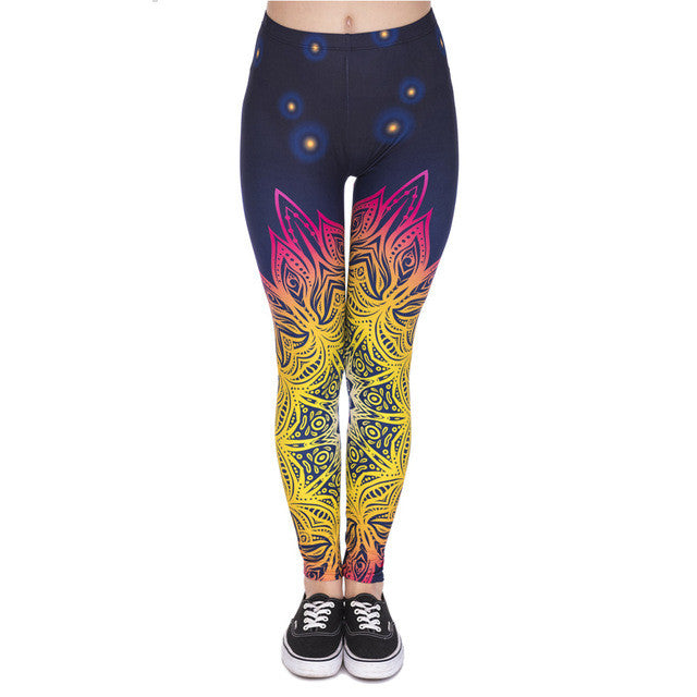 Mandala Moon Leggings