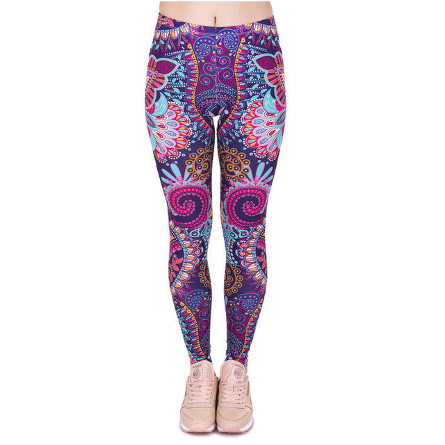 Purple Mandala Leggings