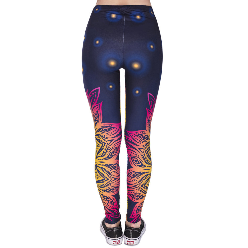 Mandala Moon Leggings