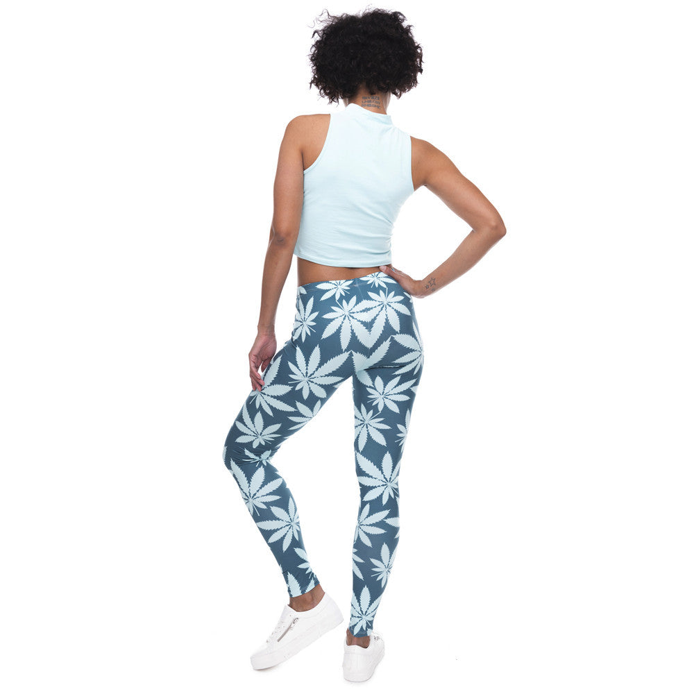 Crystal Weed Leggings