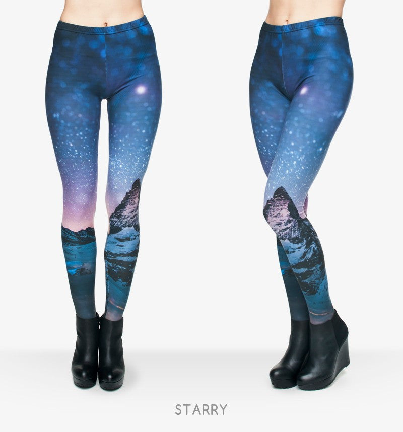 Mountain Sunset Leggings