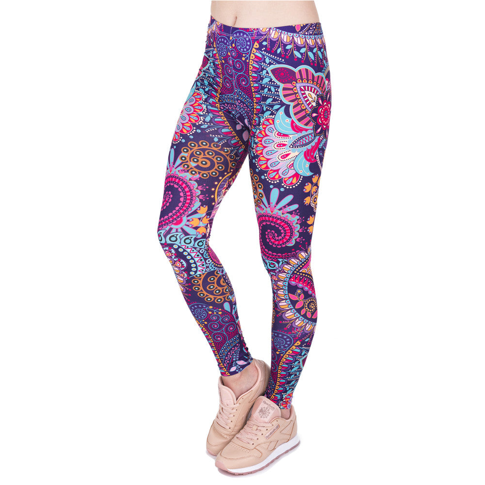 Purple Mandala Leggings