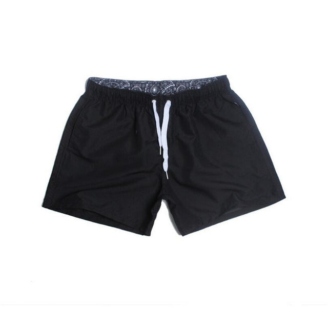 Solid Quick Dry Chubbies Swim Trunks