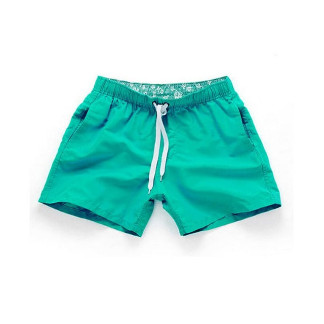 Solid Quick Dry Chubbies Swim Trunks