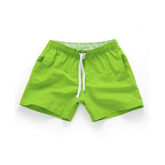 Solid Quick Dry Chubbies Swim Trunks