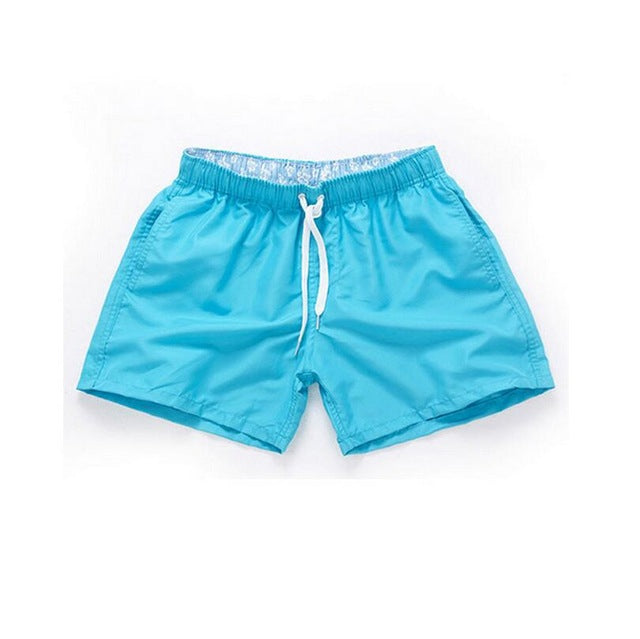 Solid Quick Dry Chubbies Swim Trunks