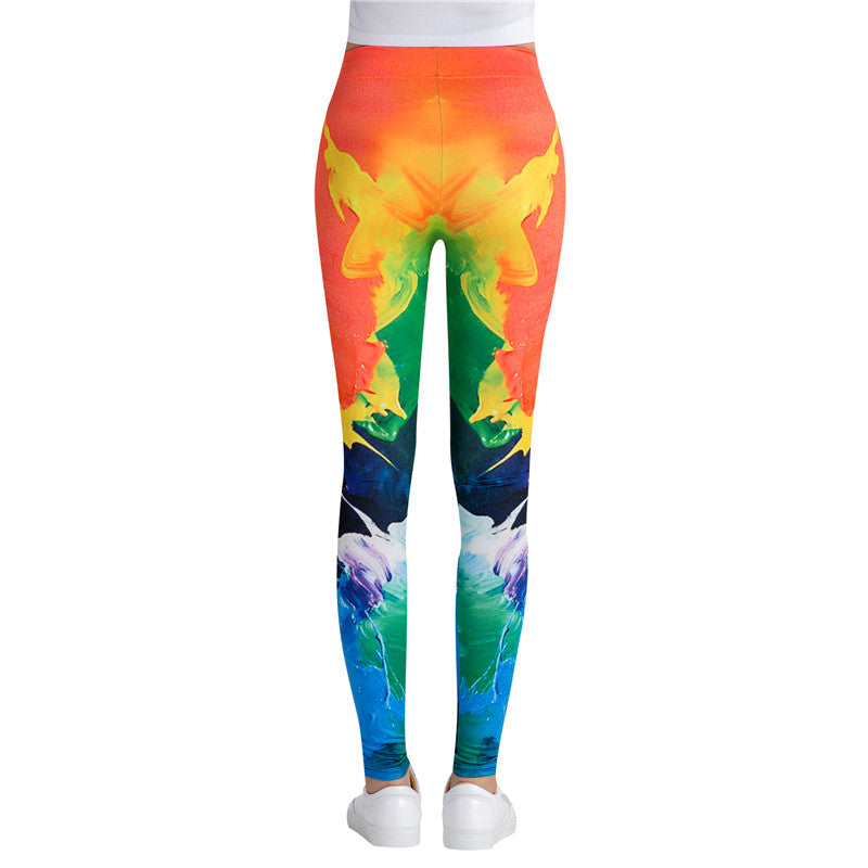 Paint Pattern Leggings