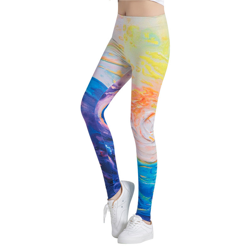 Watercolor Leggings