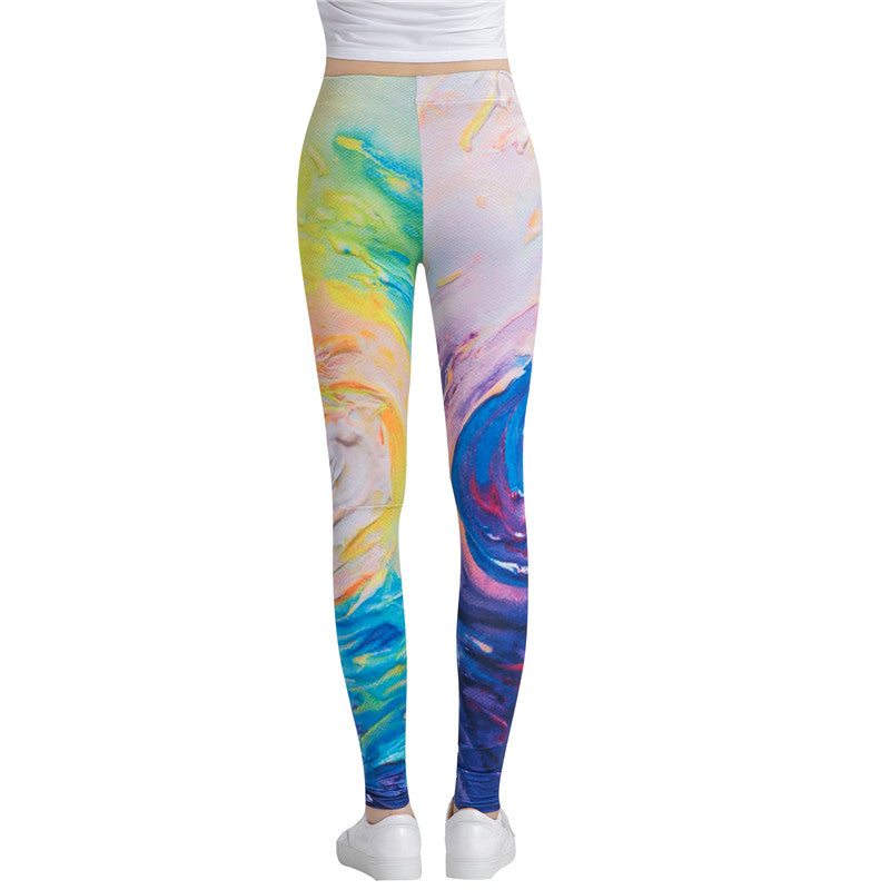 Watercolor Leggings