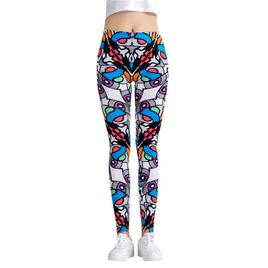 Alien Shapes Leggings