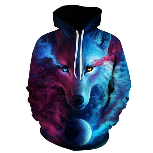 Moon Wolf Hoodie