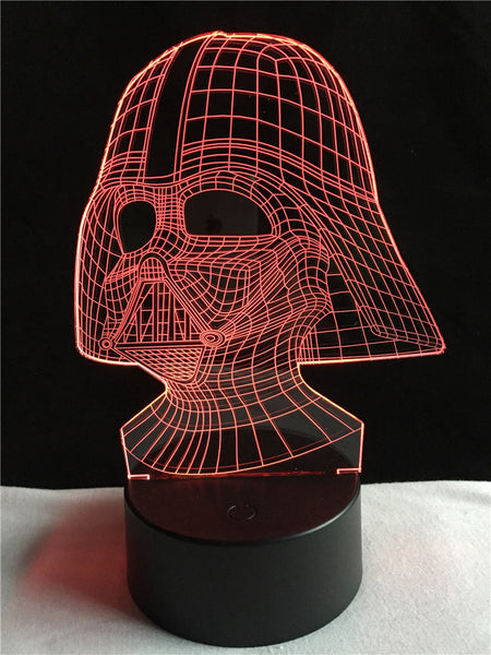 Darth Vader 3D Led Touch Sensor Table Lamp (7 Colors)