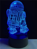 R2-D2 LED 3D Touch Lamp