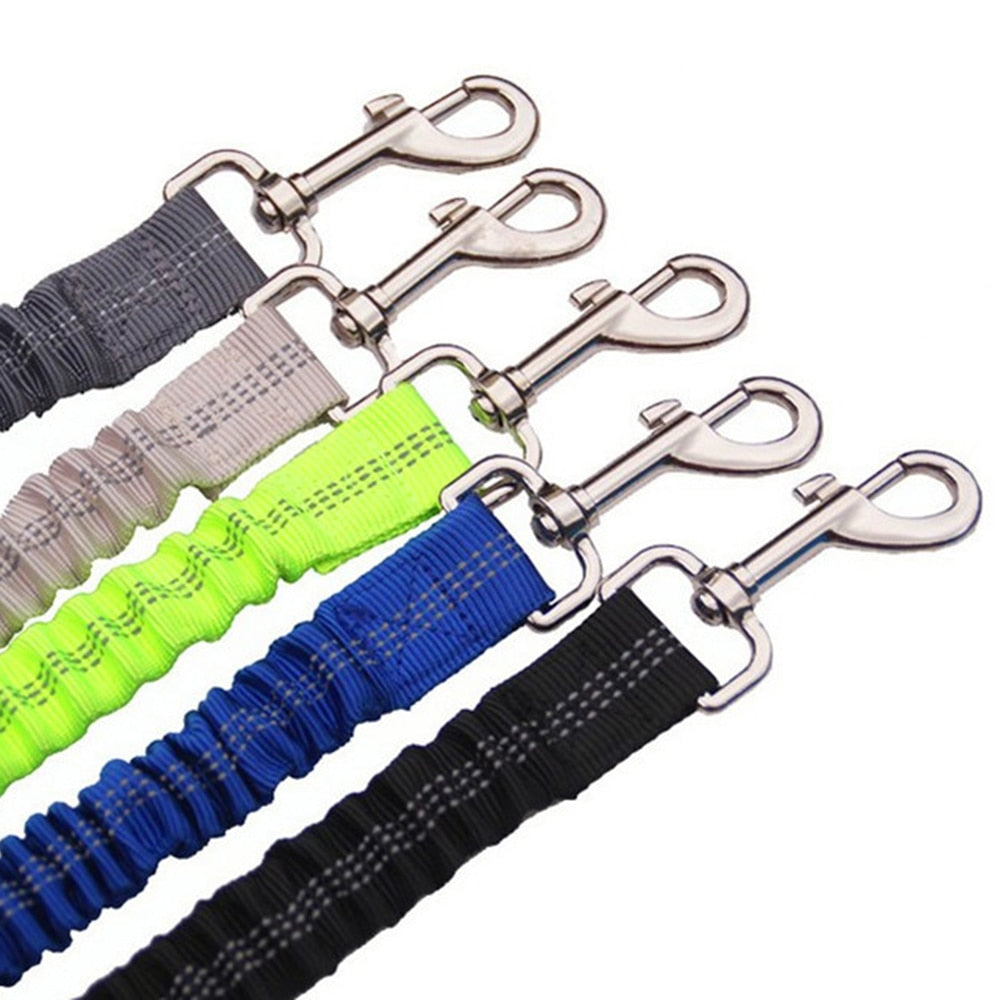 Adjustable Pet Seat Belt Elastic Reflective Car Safety Rope Dog Cat Supplies