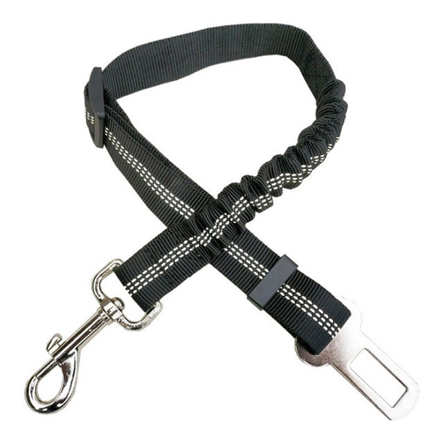 Adjustable Pet Seat Belt Elastic Reflective Car Safety Rope Dog Cat Supplies